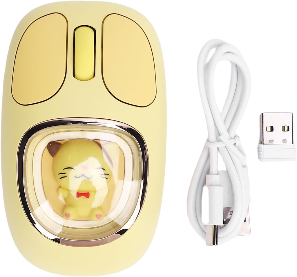 Cute Cartoon LED Wireless Mouse