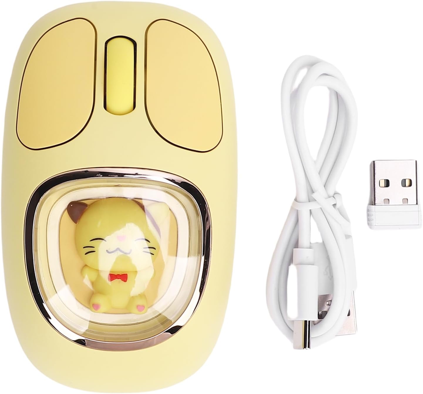 Cute Cartoon LED Wireless Mouse
