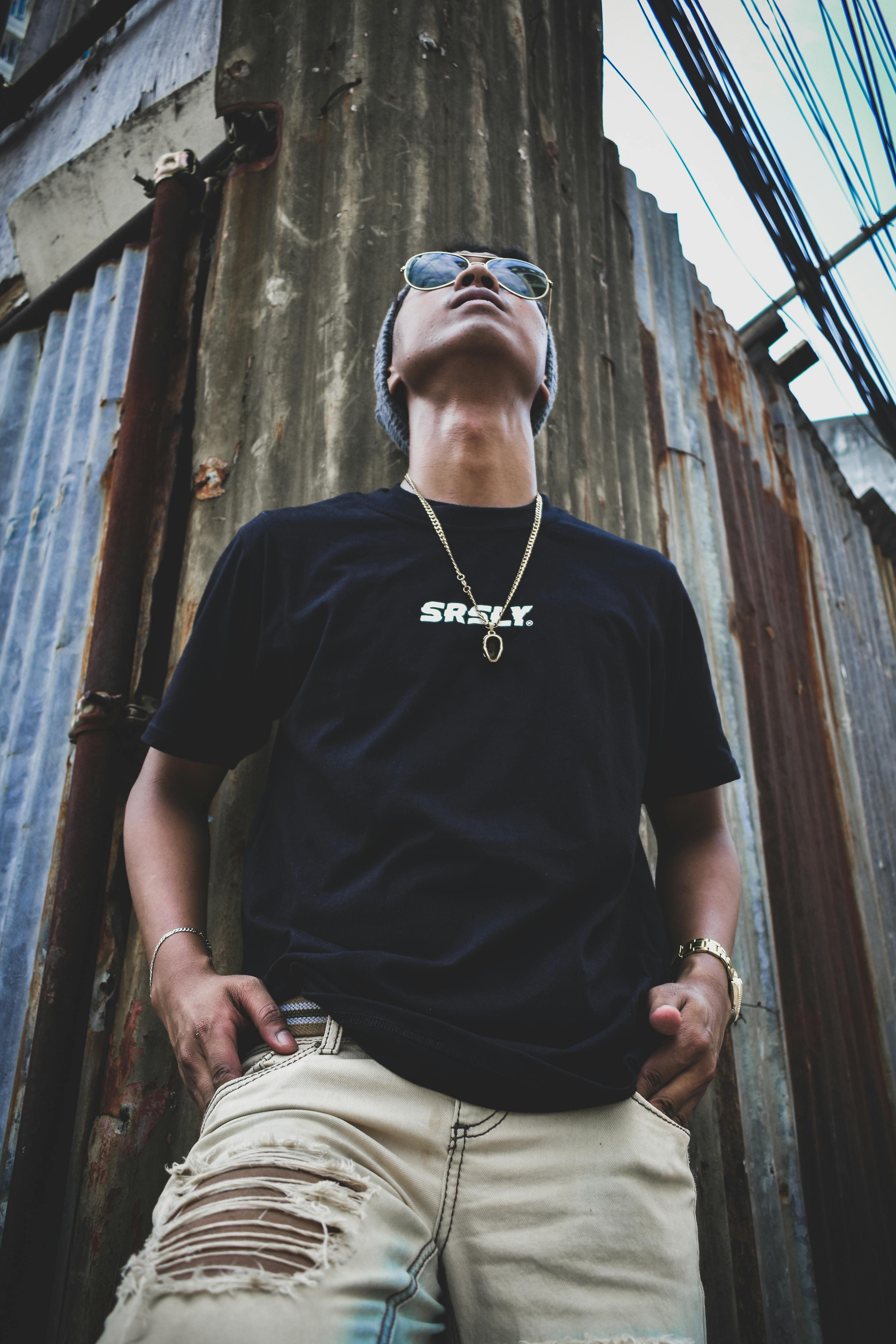 Black Oversized Cotton T-Shirt - Premium Relaxed Fit Tee